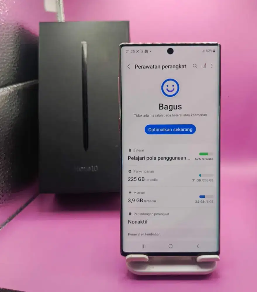 SAMSUNG NOTE 10 RAM 8/256GB ORIGINAL SEIN MULUS FULLSHET SIAP PAKE