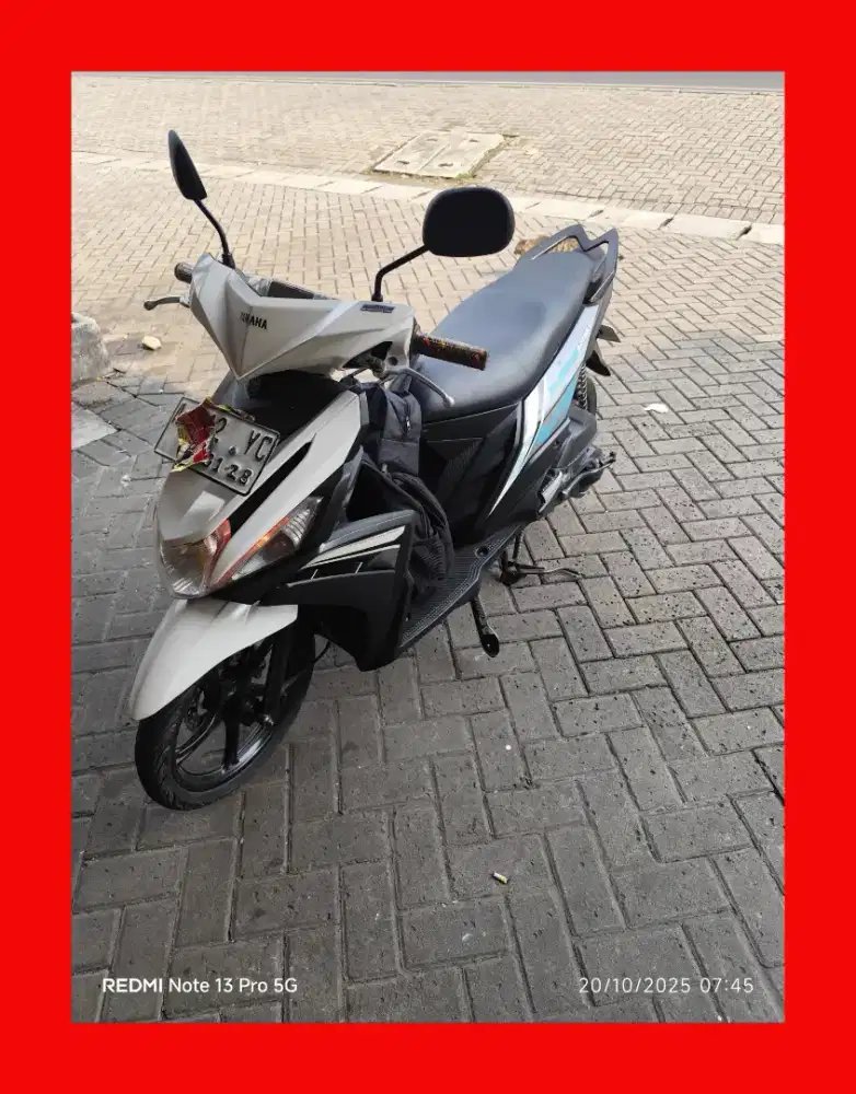 Yamaha mio m3 2017 Lengkap mesinOK noPR tukar beat jual cepat murh BU