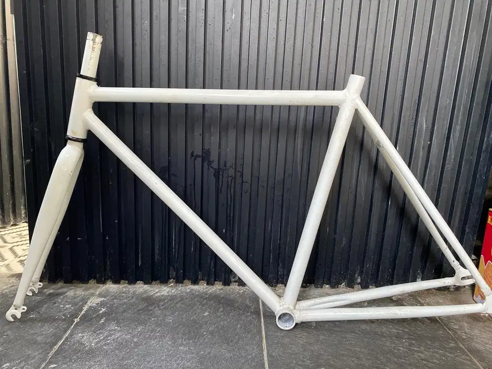 Frame sepeda fixie besi baru blm pernah dipakai