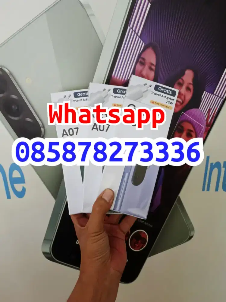 Berminat silahkan WA Samsung Galaxy A07 8/256 Garansi resmi 1thn