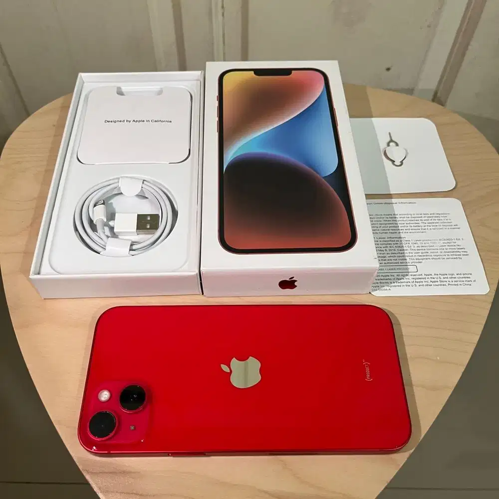 IPhone 14 Plus 128GB Fullset Lengkap + Bonus Casing