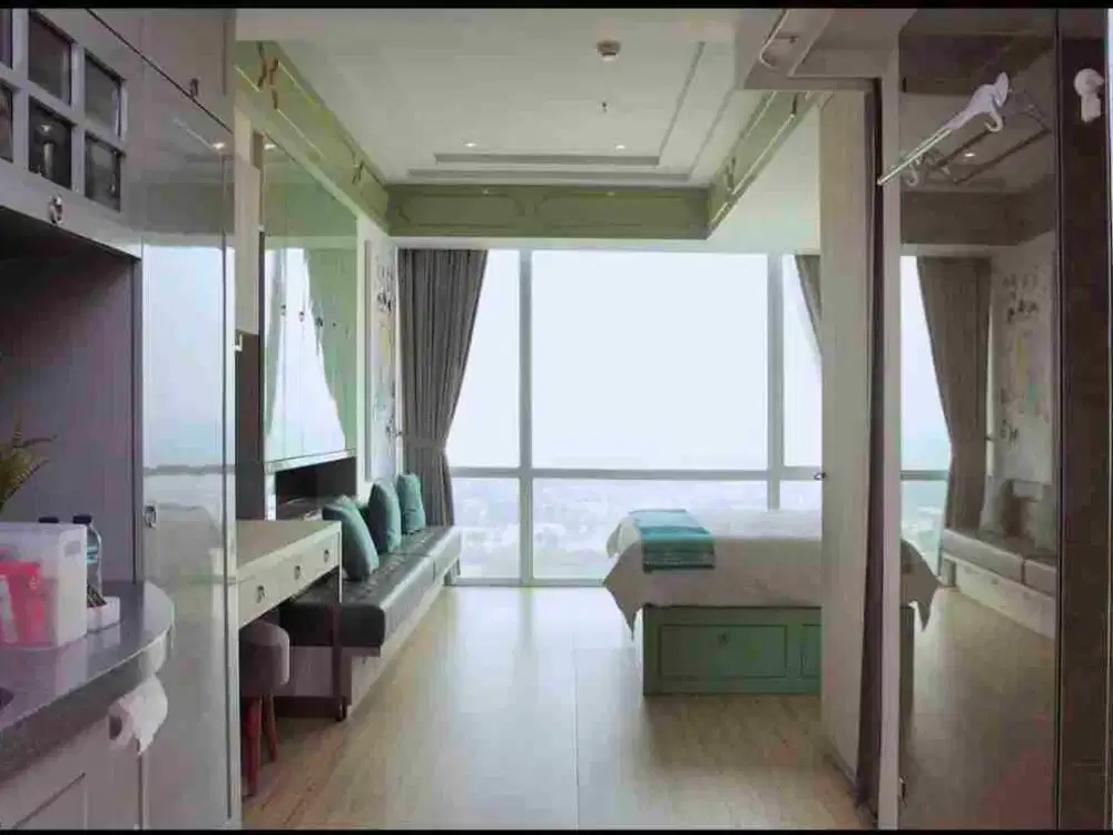 Disewakan U Residence Tower 2 Full Furnished Bagus Connecting Supermal Karawaci