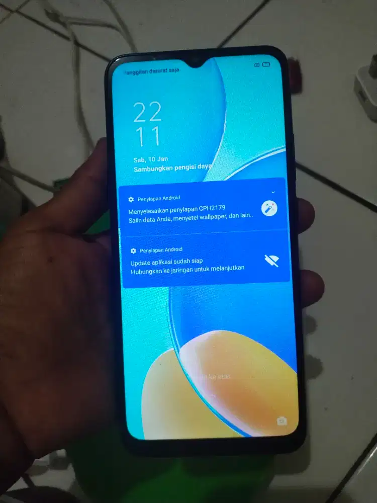 Oppo A15s   8/256   minus pemakaian aja   HP cas ga ORI