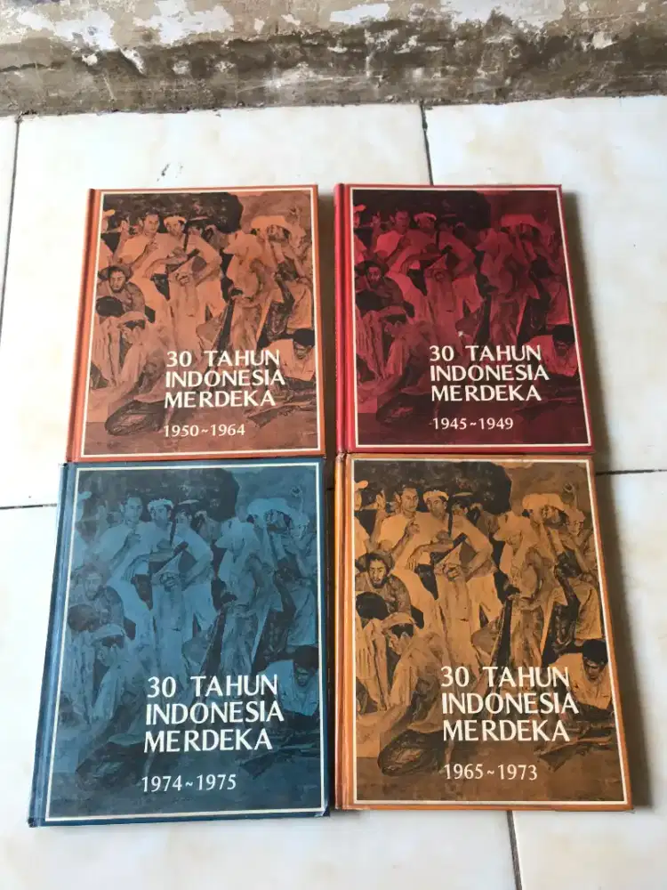 1set buku 30tahun indonesia merdeka jilid1-4