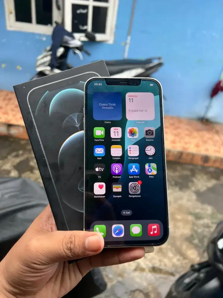 Iphone 12 promax 128 ibox fullset