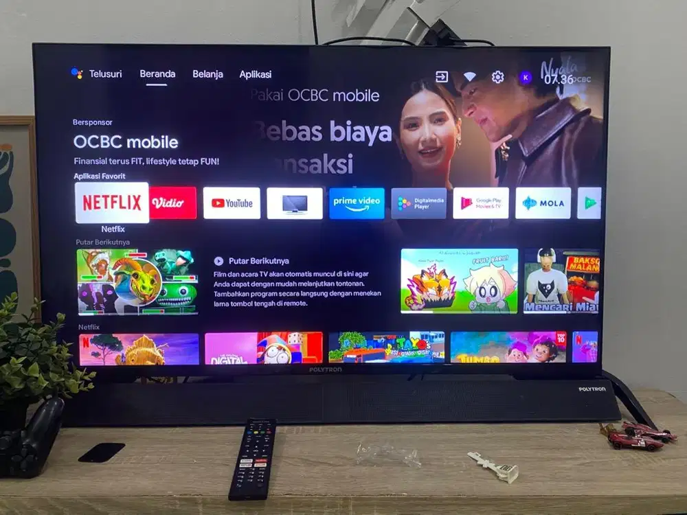 TV Toshiba 43 inch soundbar