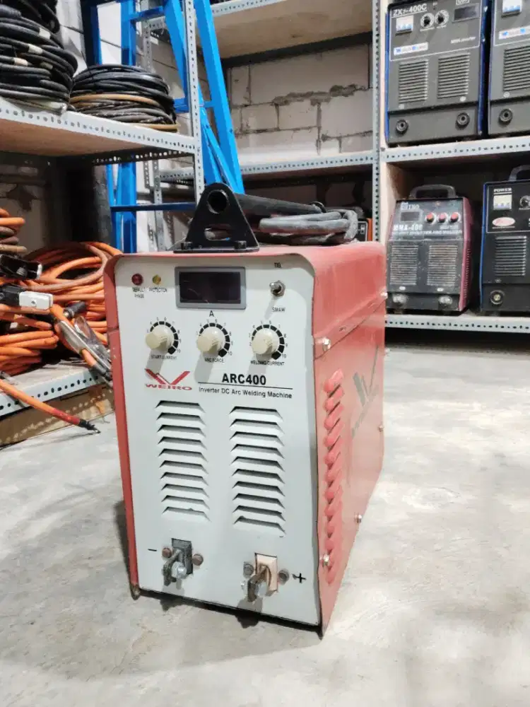 MESIN LAS BEKAS MMA 400A WEIRO 3 PHASE SECOND SMAW STIK LISTRIK