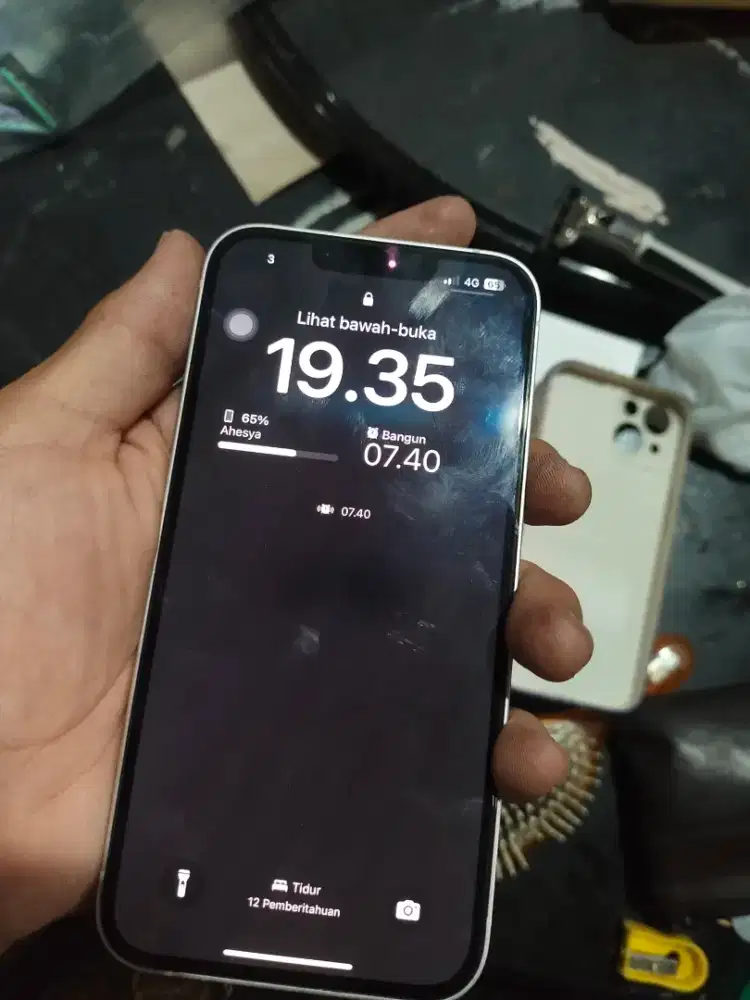 Iphone 13 128 new 2025 Ex-Ibox Seri Starlight