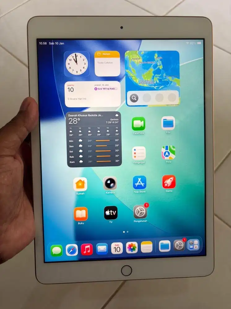 iPad Generasi 8 2020 32GB Wifi Only Rose Gold
