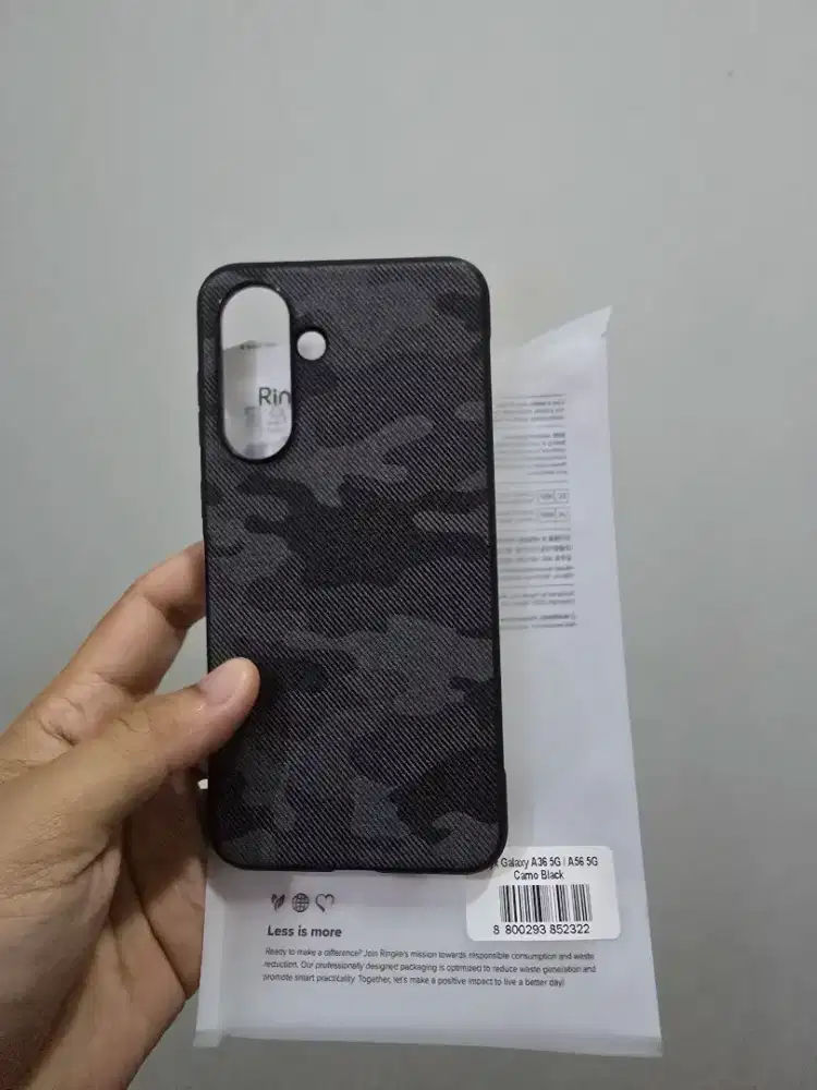 Casing samsung a56 ringke camo