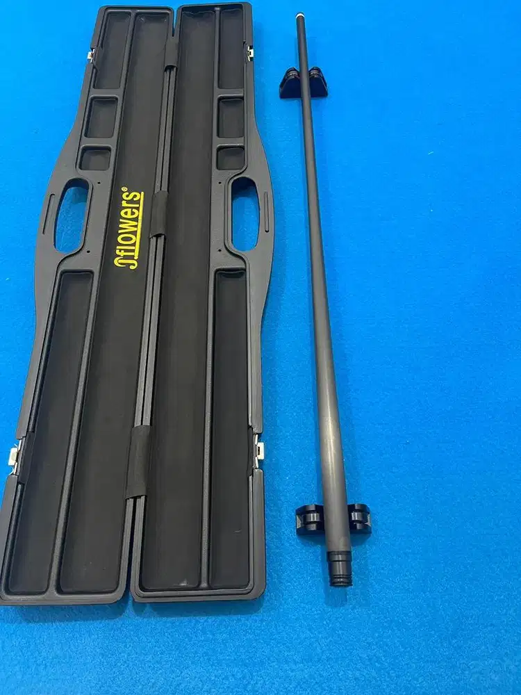Stick Billiard Shaft Jflowers copotan dari JF20-23F White Ferul