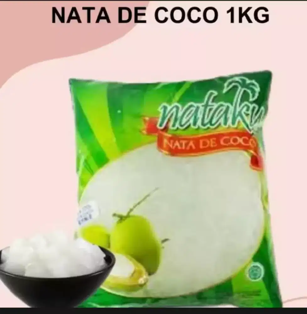 Nataku nata de coco dadu kecil kemasan 1 kg