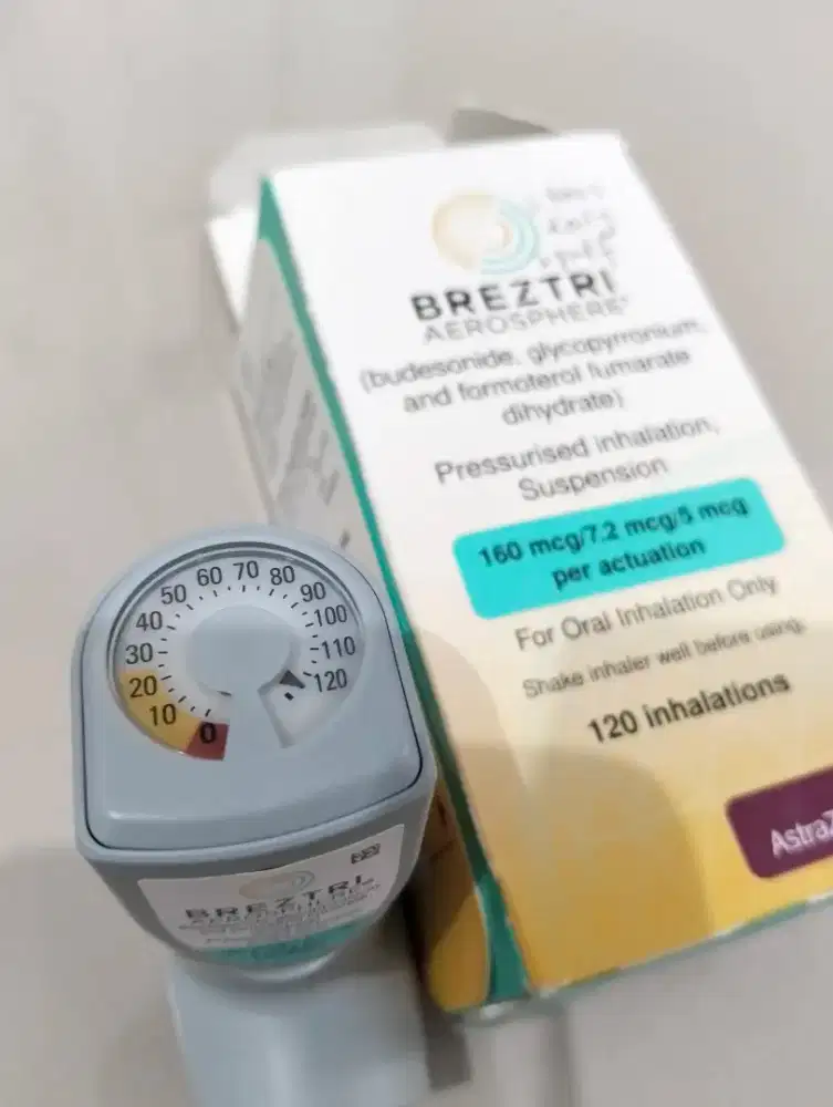 Breztri untuk COPD Bonus Flow Vu Aero Chamber