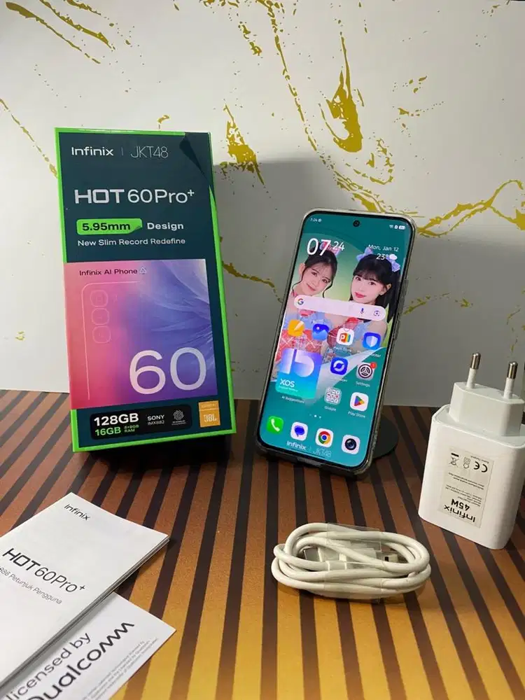 Infinix Hot 60 Pro+ (Plus) 8/128 Fullset Garansi On