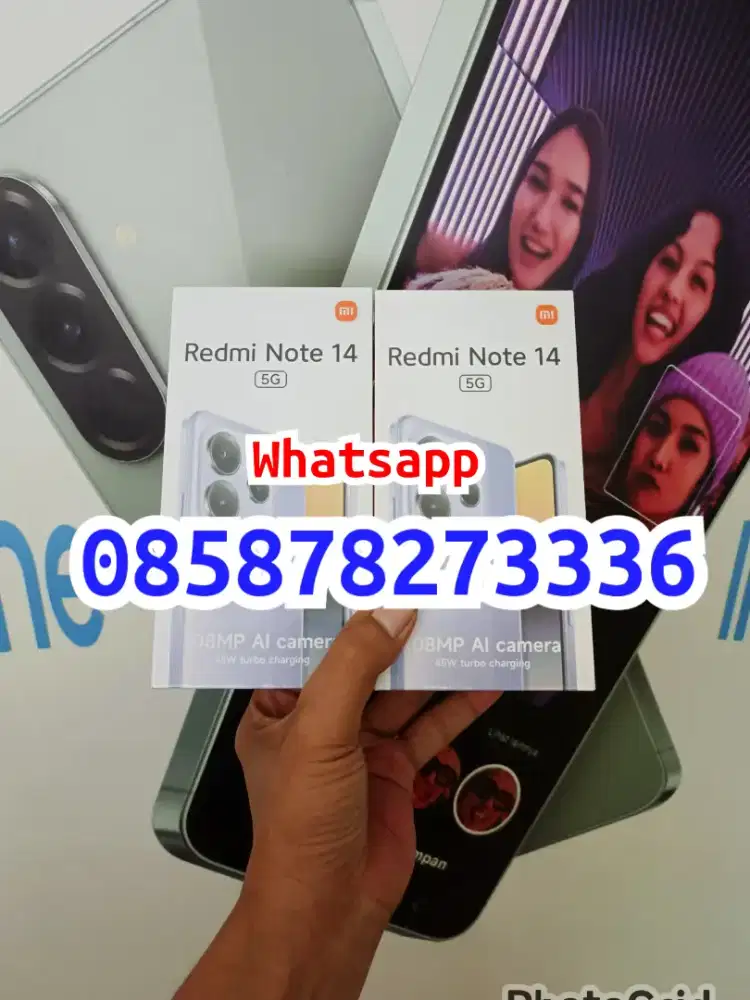 Berminat silahkan WA Xiaomi Redmi Note 14 5G 12/512 Garansi 15bln