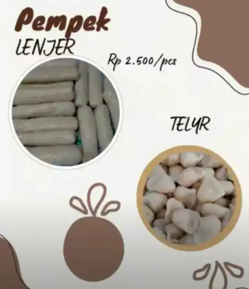 Pempek Mentah siap goreng