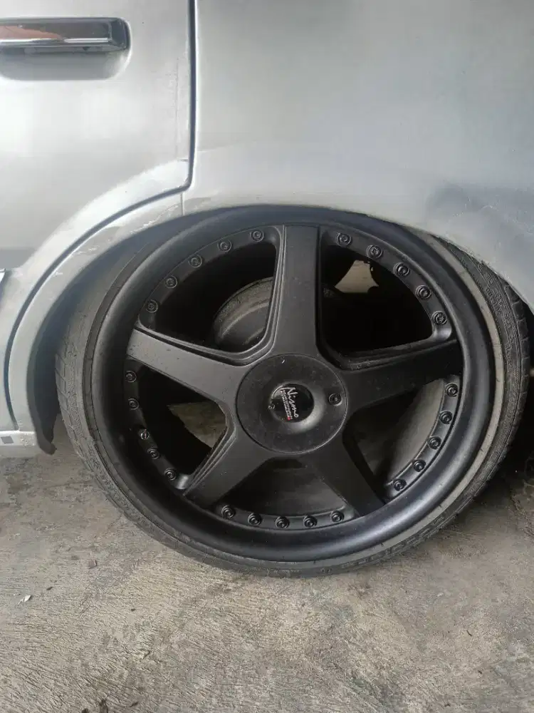 velg ring 19 double pcd 5x114 + ban