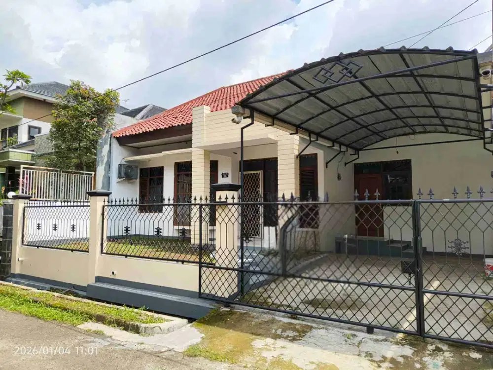 Dijual Cepat Rumah Cantik Siap Huni Lahan Luas Strategis Di Bukit Cimanggu City Bogor Dekat TOL