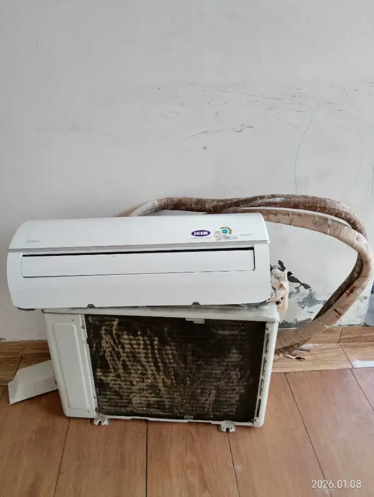 Ac midea 1 pk borongan
