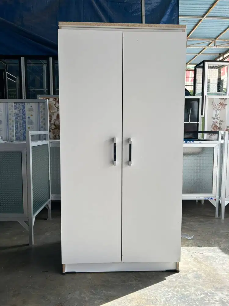 PROMO LEMARI HIJAB SERBAGUNA + KACA SALE GRATIS ANTAR