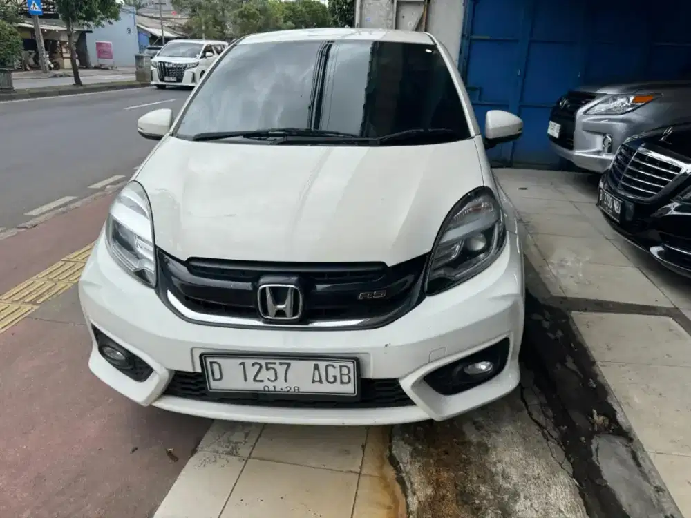 Honda Brio RS 2018 AT service record siap pakai