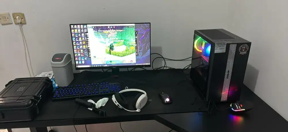 pc gaming set sama meja