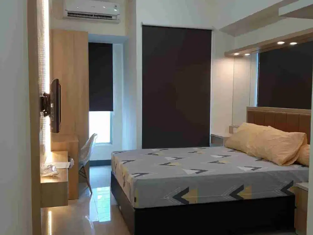 DISEWAKAN HARIAN/MINGGUAN APARTMENT BENSON TEMBUS PAKUWON MALL LANGSUNG STUDIO FULL FURNISH BAGUS.