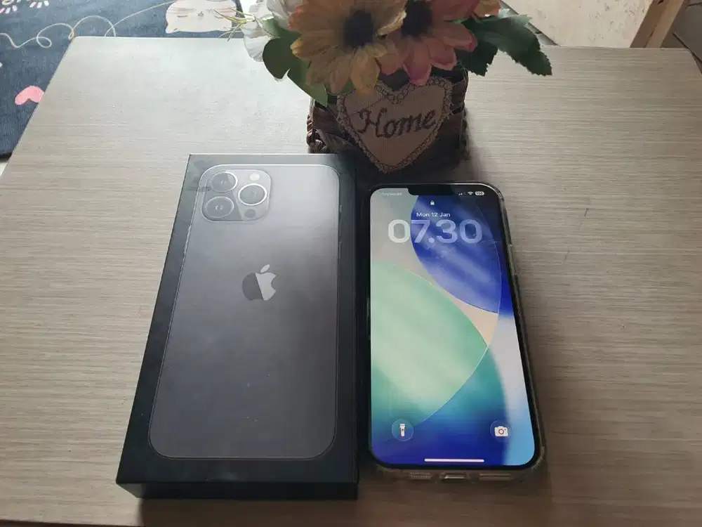 Iphone 13 Pro Max 256 Ex Ibox Semua Part Original Like new Fullset