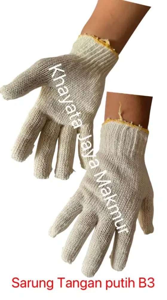 Sarung tangan proyek B3,, Exvacator