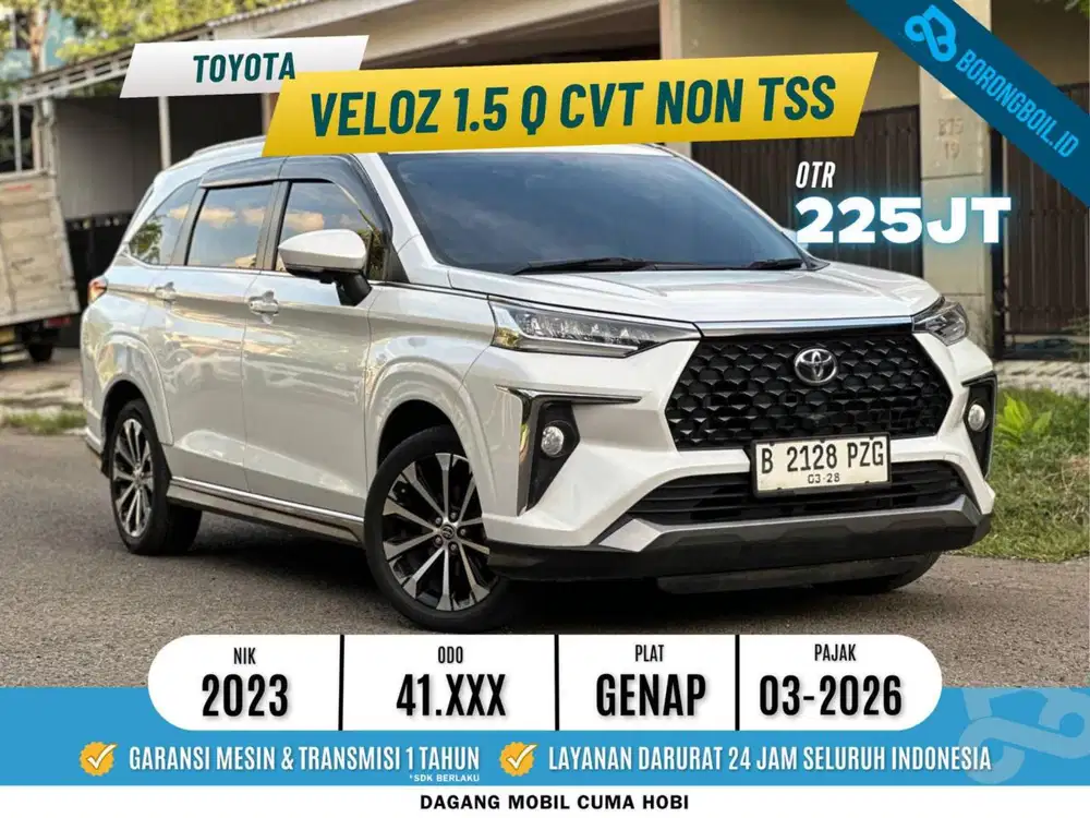 Veloz Q CVT NON TSS 2023  Putih Mutiara