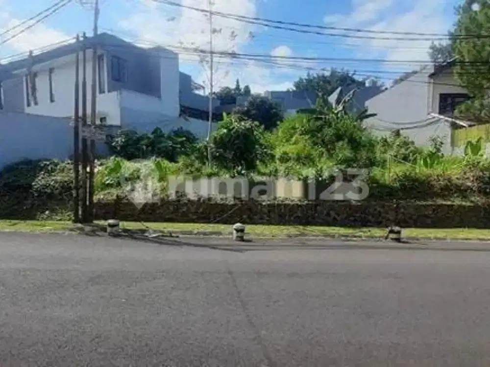 Murah! Tanah matang posisi hook siap bangun strategis di Dago Bandung