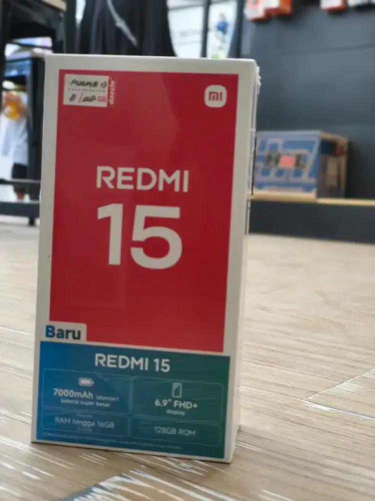 REDMI 15 8+8/128 GB HARGA TERJANGKAU
