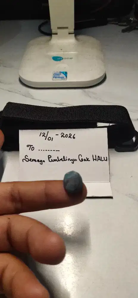 Polkas B.Majicko Tanah Hitam Material Coklat Est Dim 17X12X6mm