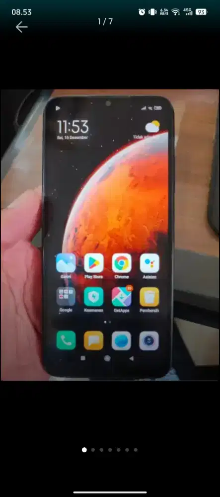 DIJUAL XIOMI REDMI 9A 3/32 FULLSET NORMAL