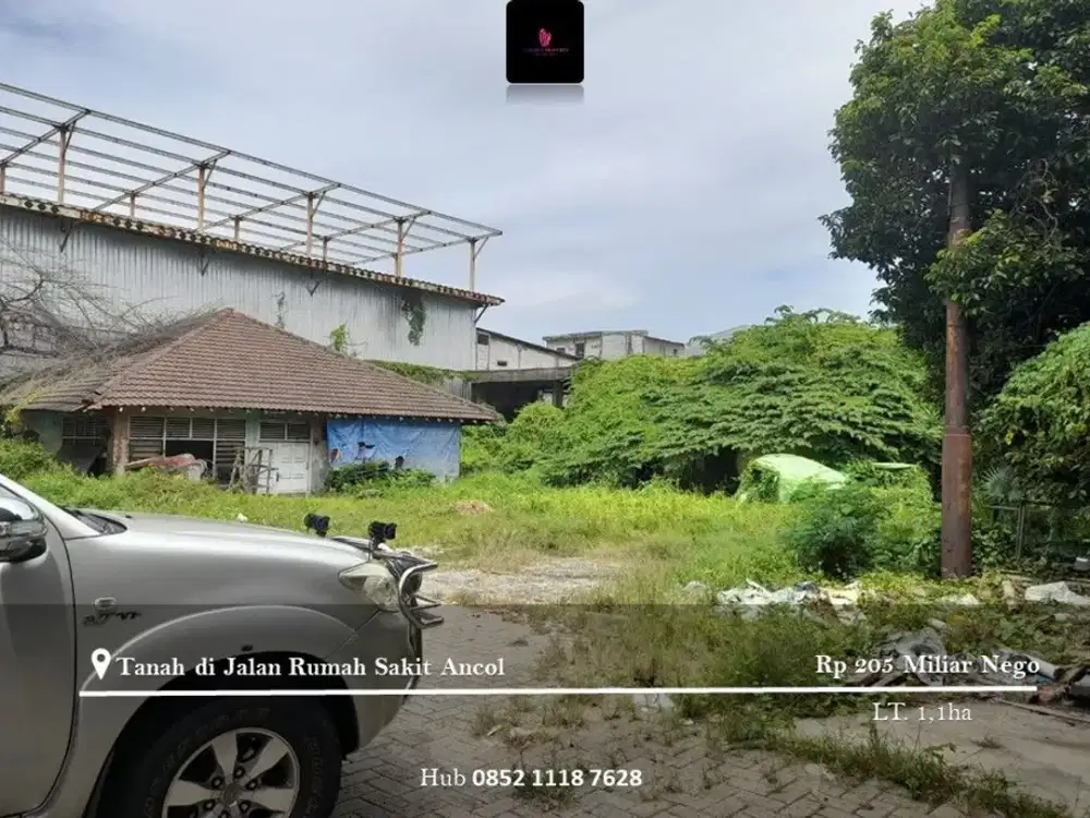 Dijual Tanah di Jalan Rumah sakit Ancol