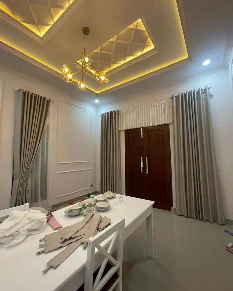 Jasa Tirai Gorden Jendela Gordyn Mewah Hordeng Model Terbaru Murah