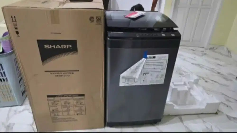 Mesin cuci Sharp 1 tabung Inverter