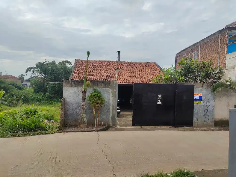 DiJual TANAH DAN BANGUNAN SHM