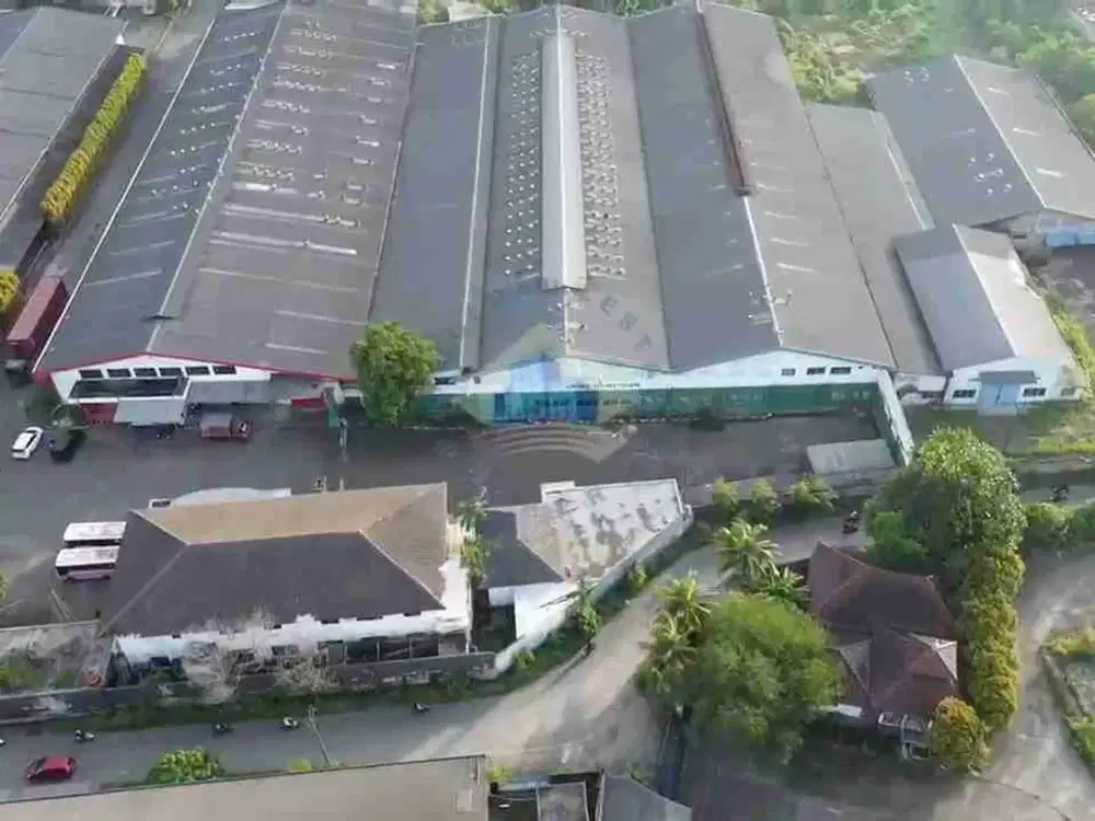 Dijual Pabrik Strategis di Area Industri Telesonik, Curug - Tangerang. Akses Container 40 Feet!