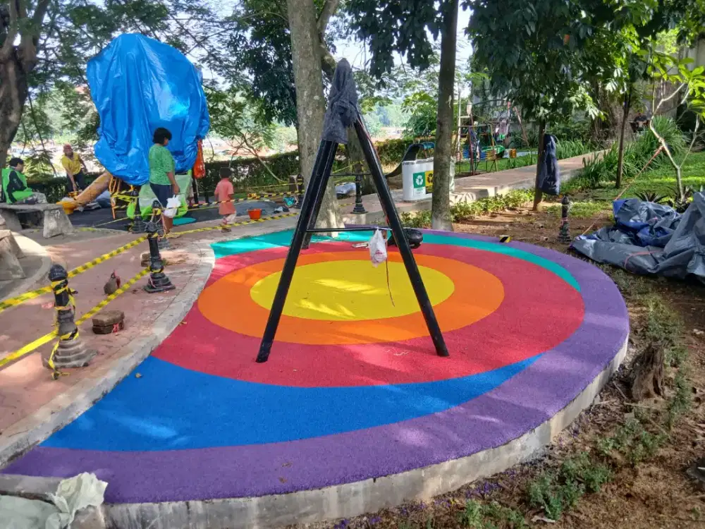 Lantai Karet Playground