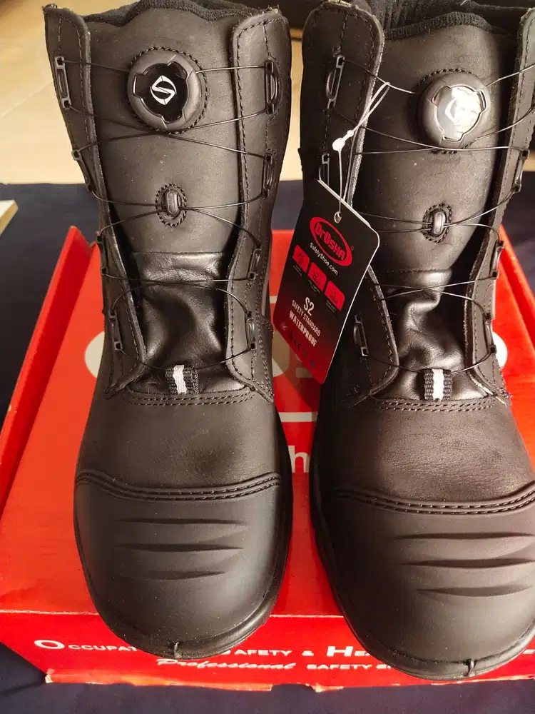 Jual sepatu safety merk Dr Osha