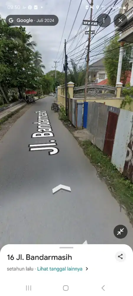 Tanah pinggir jalan kota banjarmasin