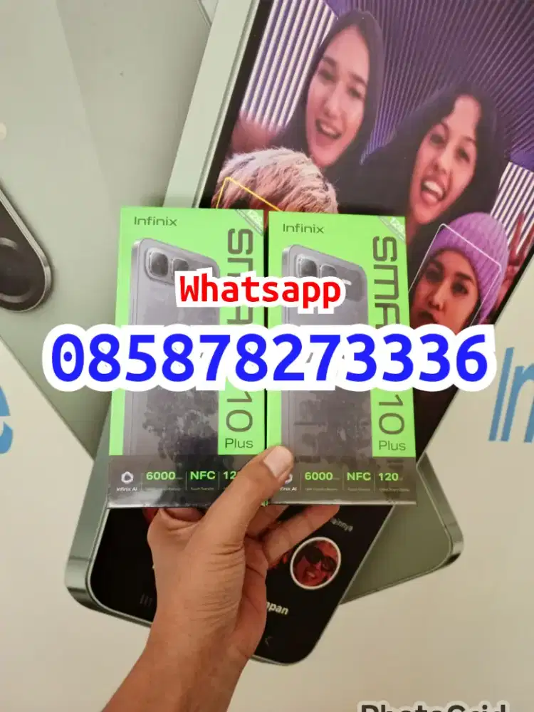 Berminat silahkan WA Infinix Smart 10+ NFC 8+8/128 Garansi 1thn