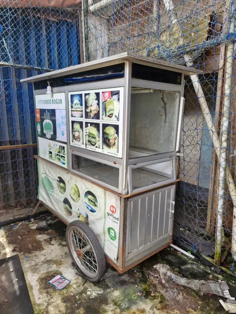 Dijual Gerobak Bekas Roti Kukus