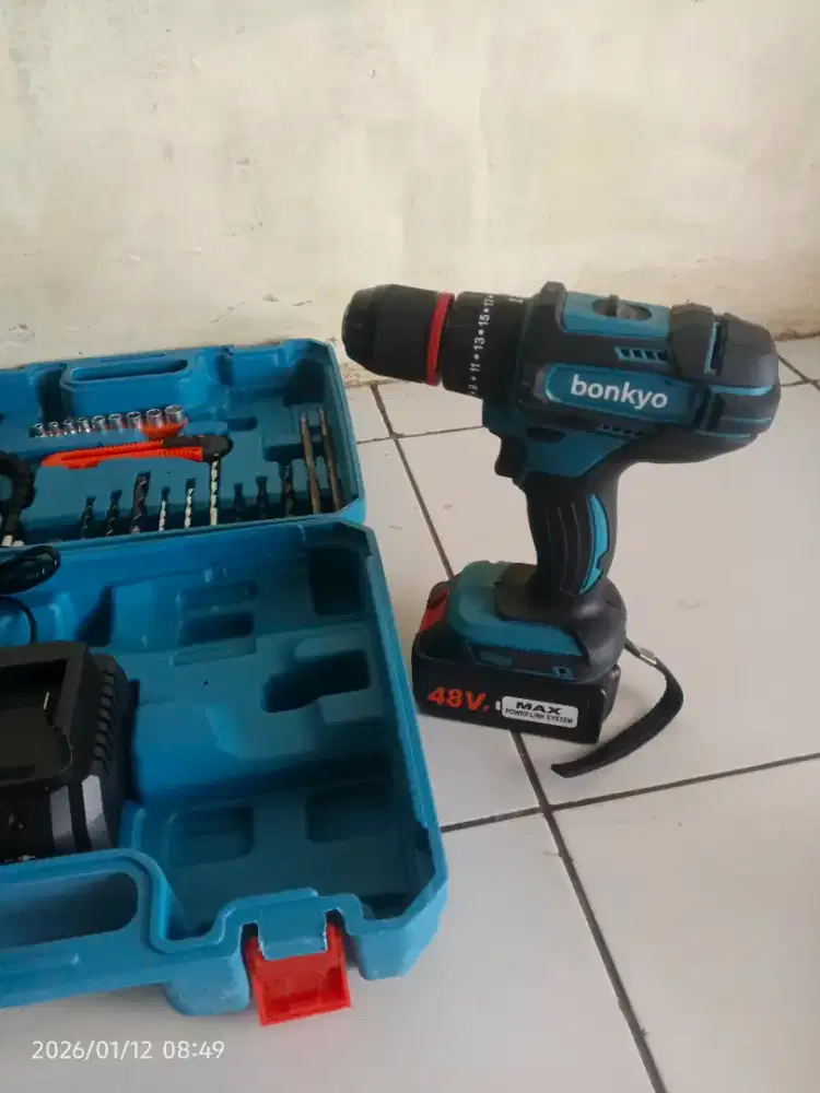 Bor listrik portable Bonkyo original