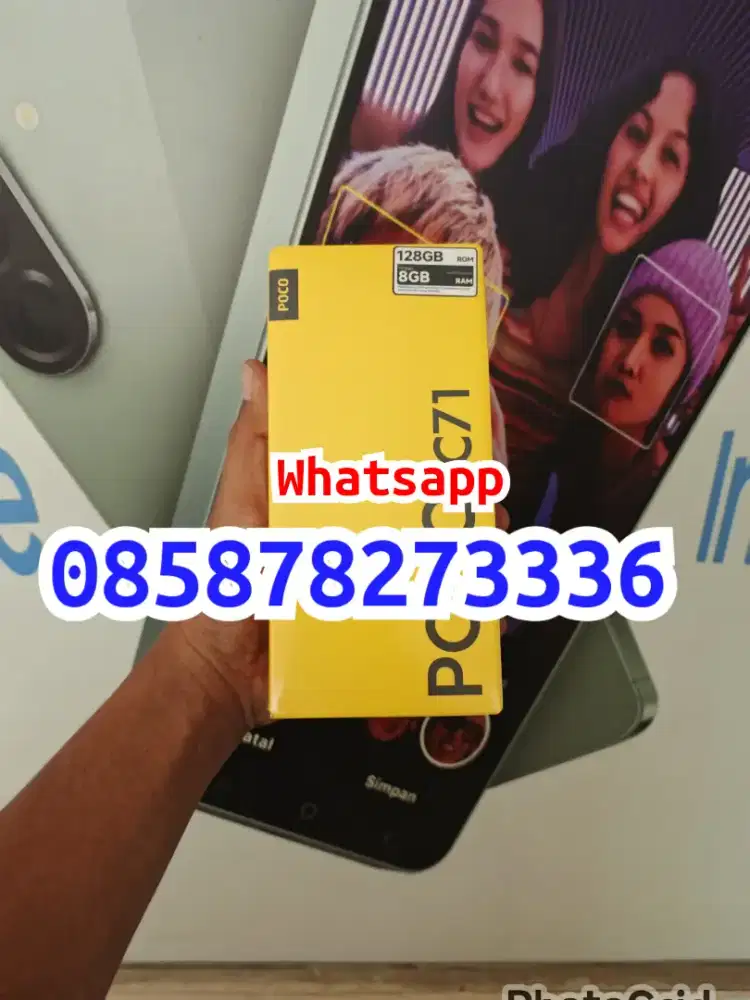Berminat silahkan WA Poco C71 4+4/128 Garansi resmi 15bln