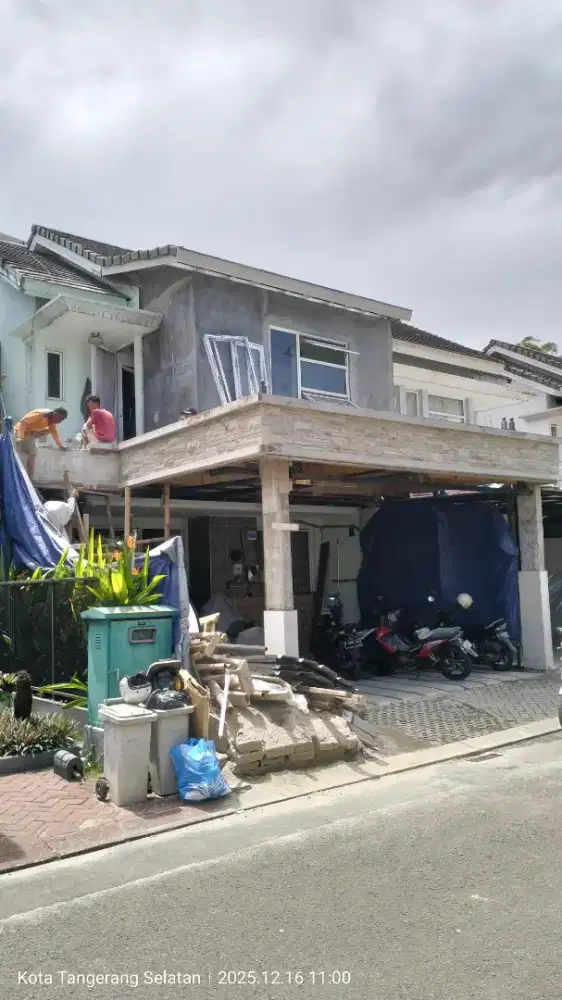 Jasa tukang bangunan harian/borongan