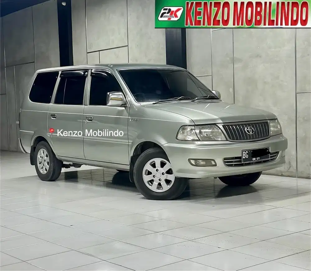 Kijang Solar 2,4 LSX MT 2003 silver,km 10rb/tahun super istimewah