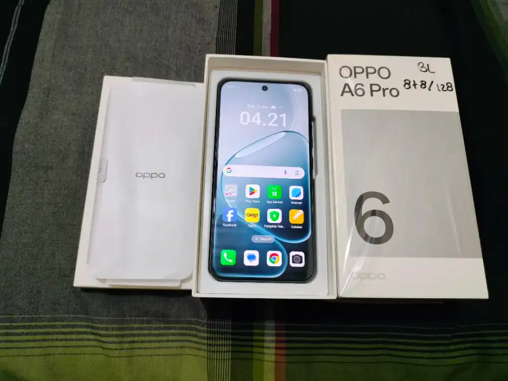 Oppo a6 pro 8/128 Baru 2 Bulan