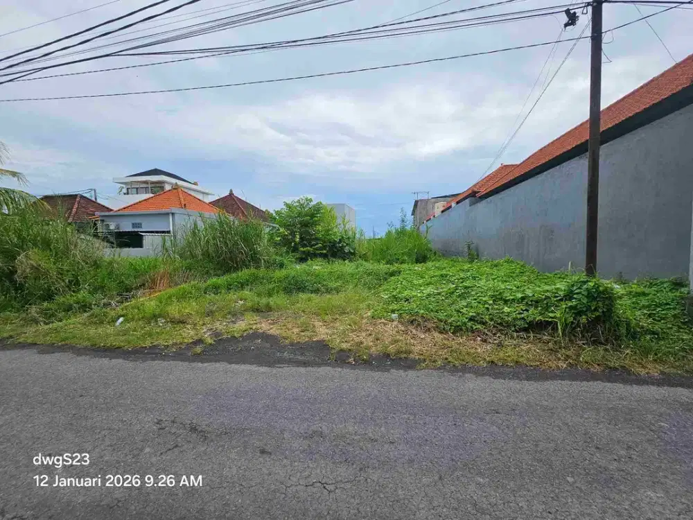 dijual tanah komersil cemagi